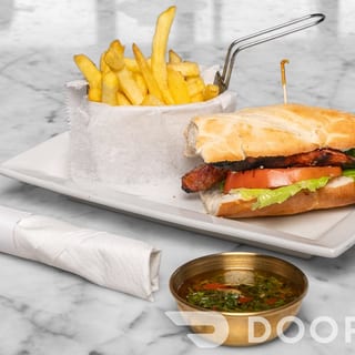 Choripan with Fries Meal Box